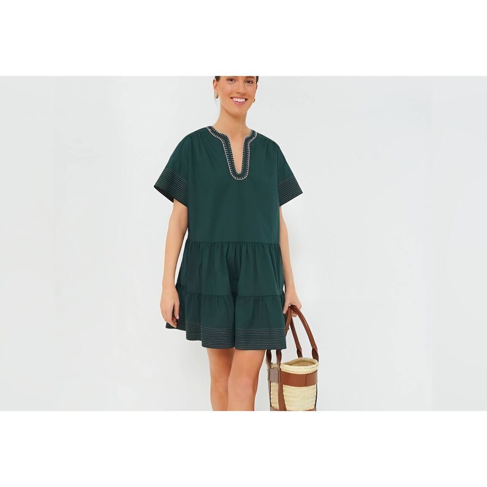 NWT Tuckernuck Pomander Place Evergreen Kinsley Dress - Size XL